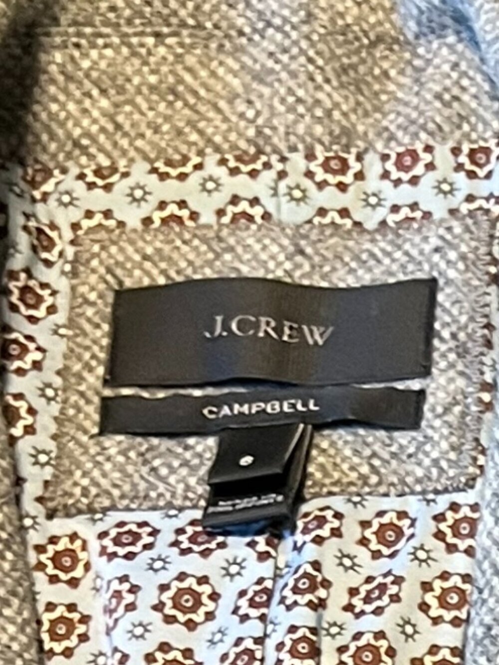 J CREW CAMPBELL BLAZER IN DONEGAL GRAY - Picture 7 of 12